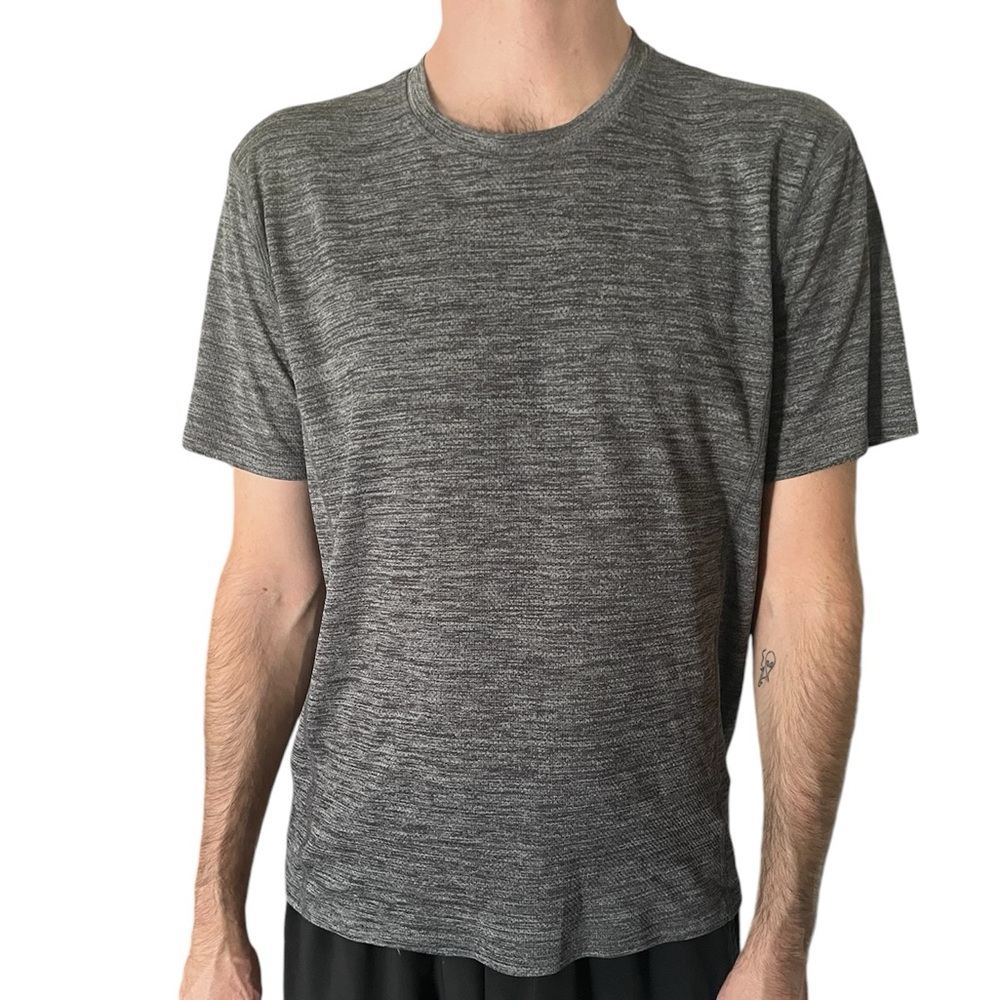 Men’s Ideology Grey Workout Tee